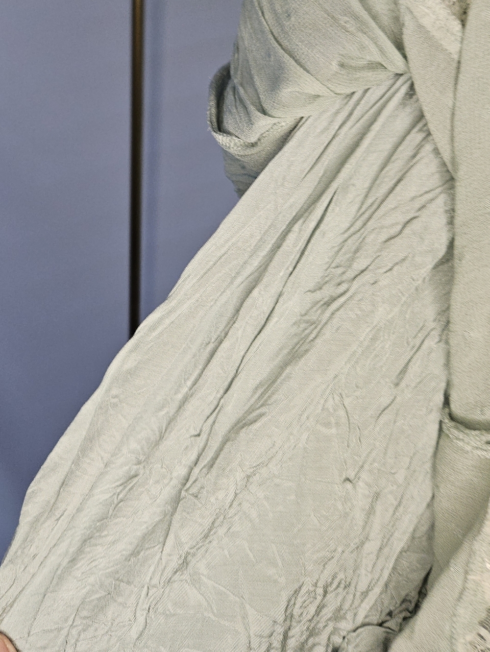 SNIDEL Sage Green Lace Detail Off-Shoulder Tiered Dress - Picture 5 of 8